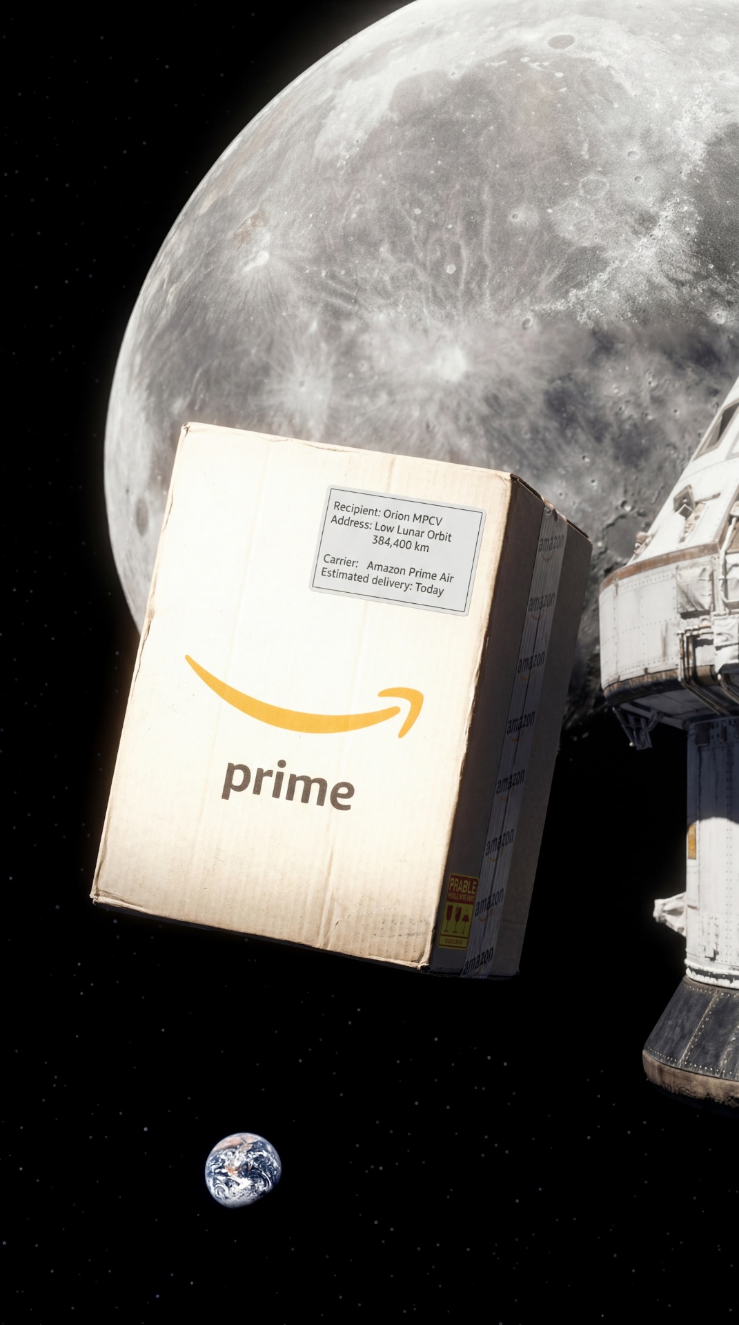 Objektklärung: Wie wirkt das Paket im Raum?